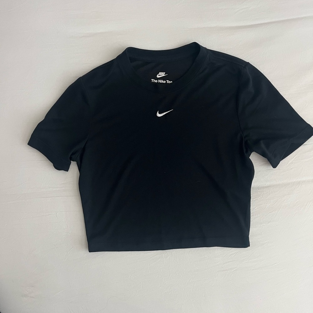 Nike Women's Black Crop Top